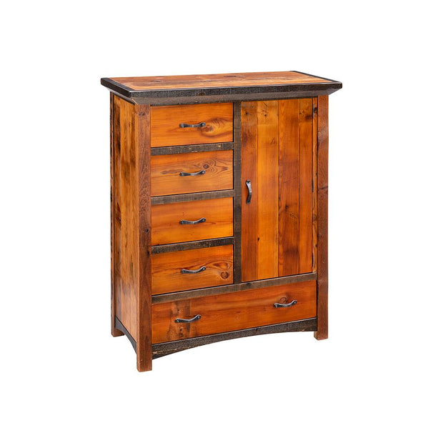 Mossy Oak Natchez Trace 5 Drawer 1 Door Chiffonier 3439MO