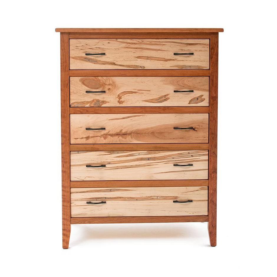 Denver 5 Drawer Chest - Maple & Cherry Mix 88423WCM