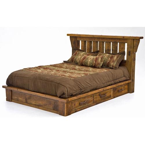 Stony Brooke - Royal Timber s Platform Bed - 7448 - Queen Bed 7448