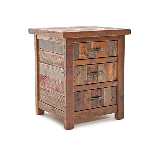 Back To the Barn - 3 Drawer Nightstand 68405