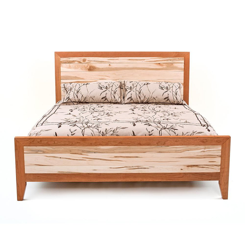 Denver Bed - Maple & Cherry Mix - Queen Headboard Only 88440HBWCM