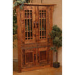 Stony Brooke - 4 Door Corner Cupboard With Glass Doors 7755