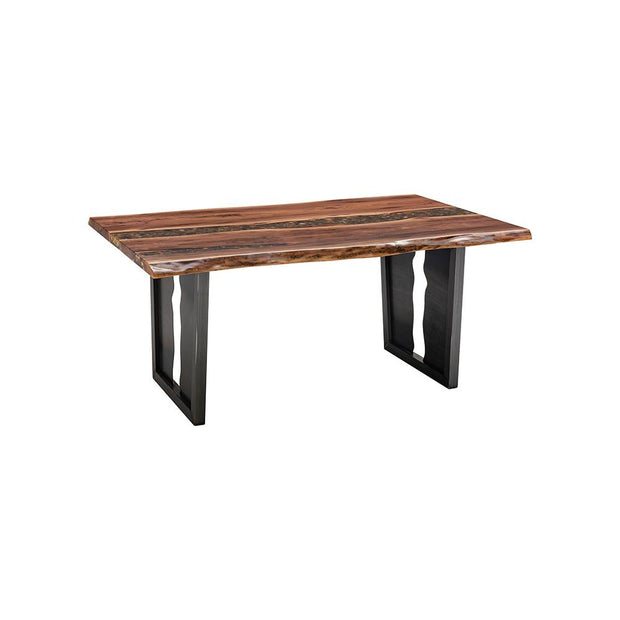 Epoxy Dining Table With River Rock - (6') MISC102