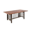 Old Yellowstone - Original Spindle Dining Table- 6'-8' - 2027 - 8' 2027