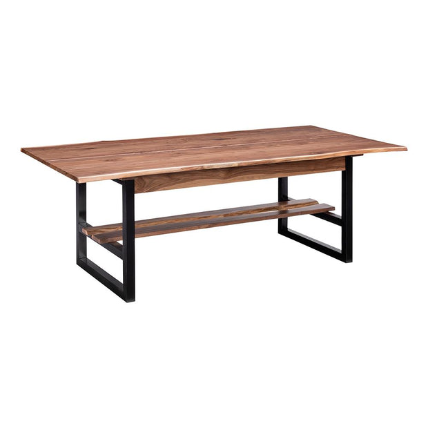 Troubadour Dining Table With Horizontal Free Form Stretcher - (9') 123019