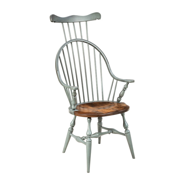 Windsor Arm Chair With Crest Top FO852