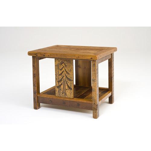Sequoia Side Table With Shelf Rectangle 15210