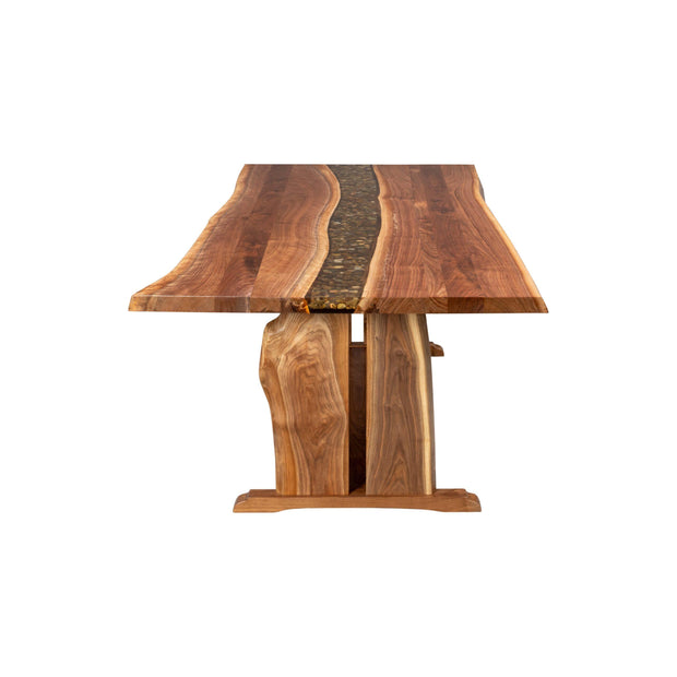 Walnut Epoxy River Rock WEPORR