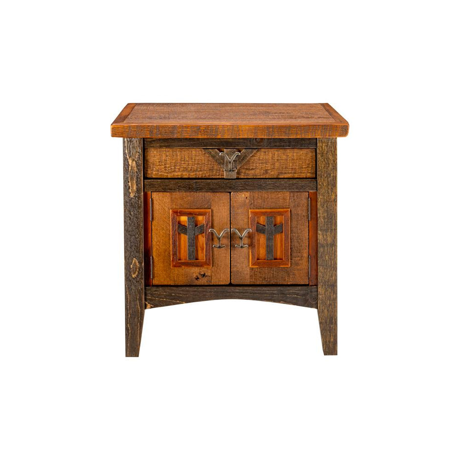 Dutton 2 Door 1 Drawer Nightstand Y5415