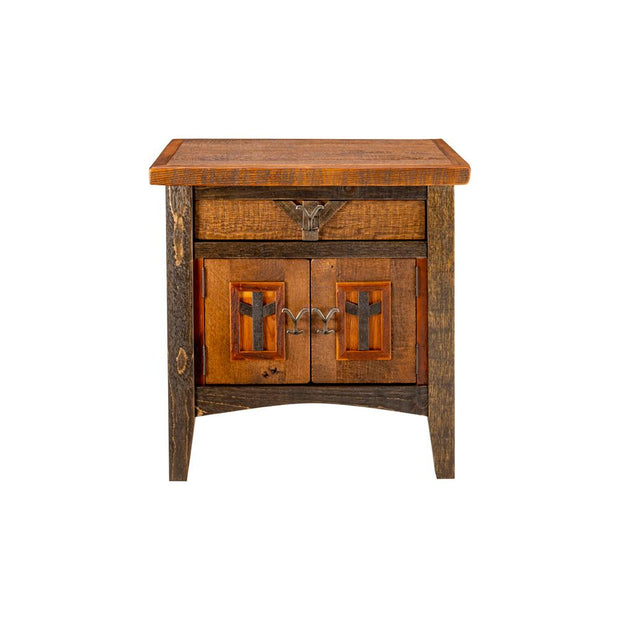 Dutton 2 Door 1 Drawer Nightstand Y5415