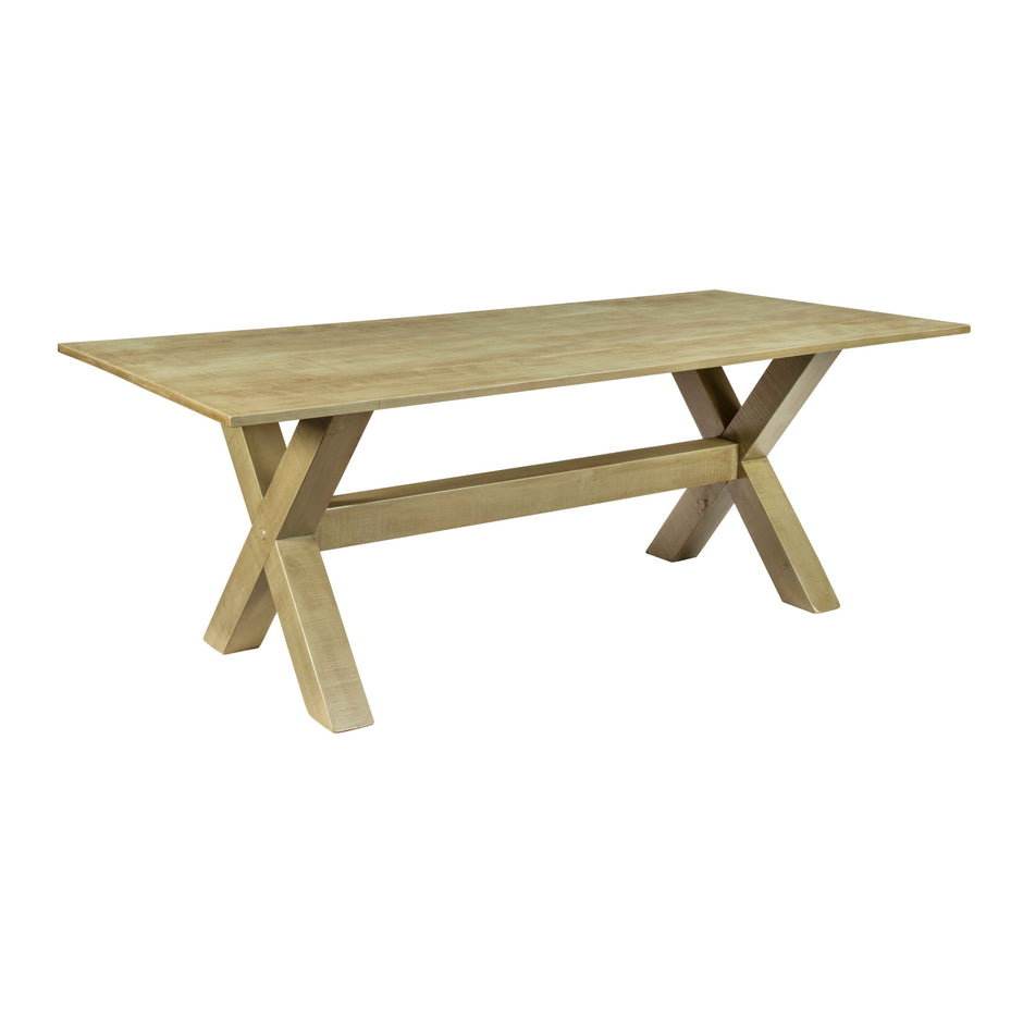 Crossbuck Dining Table - (7') FO341
