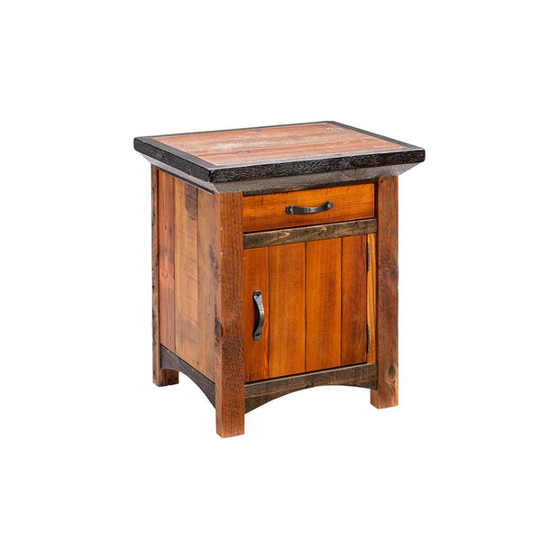 Mossy Oak Natchez Trace 1 Door 1 Drawer Nightstand Hinged Right 3410MOR