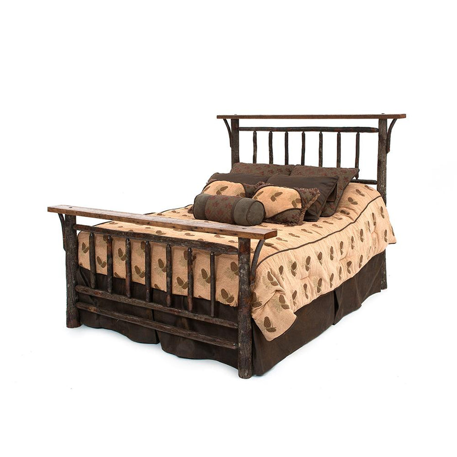 Old Yellowstone Original Spindle Bed - 2472 - Queen Bed (complete) 2472
