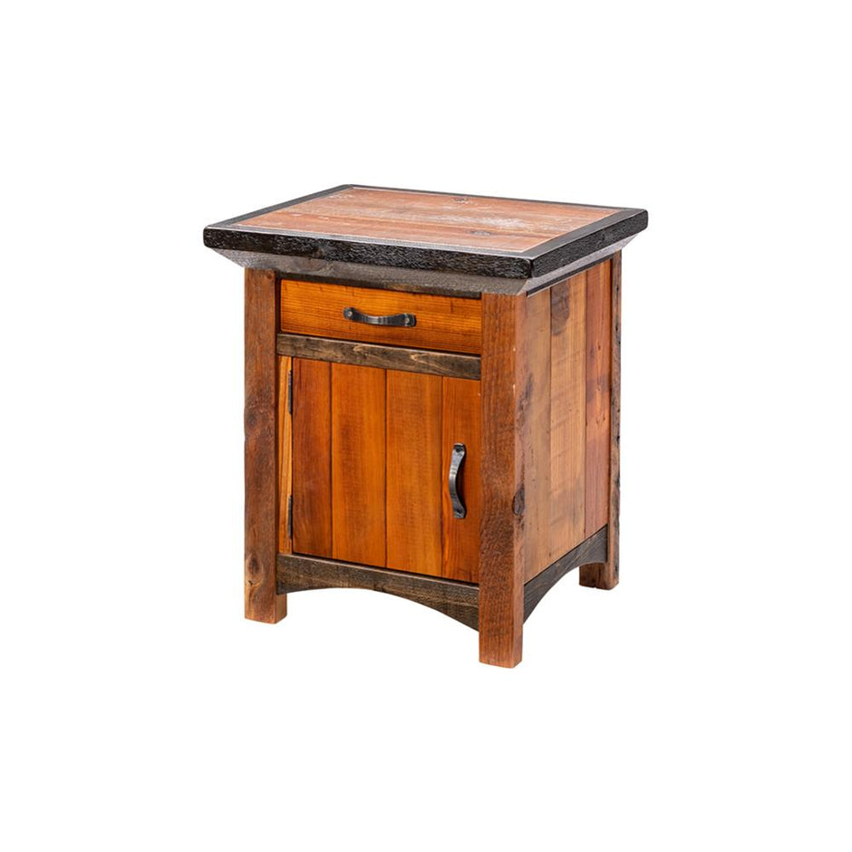 Mossy Oak Natchez Trace 1 Door 1 Drawer Nightstand Hinged Left 3410MOL