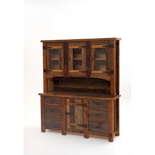 Heritage Silver Falls Buffet and Hutch With 3 Glass Doors - (hutch Base Only) 18715