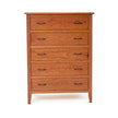 Denver 5 Drawer Chest - Solid Cherry Wood 88423WC