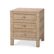 Kagu End Table w/ Rattan