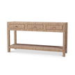 Kagu Console Table w/ Rattan