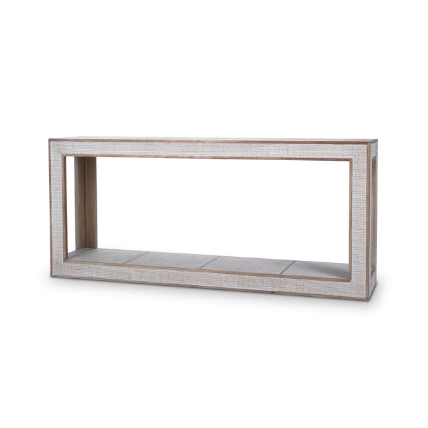 Finsbury Console Table - Straw Wash (*this finish requires bleaching, which often leads to variations in wood color)