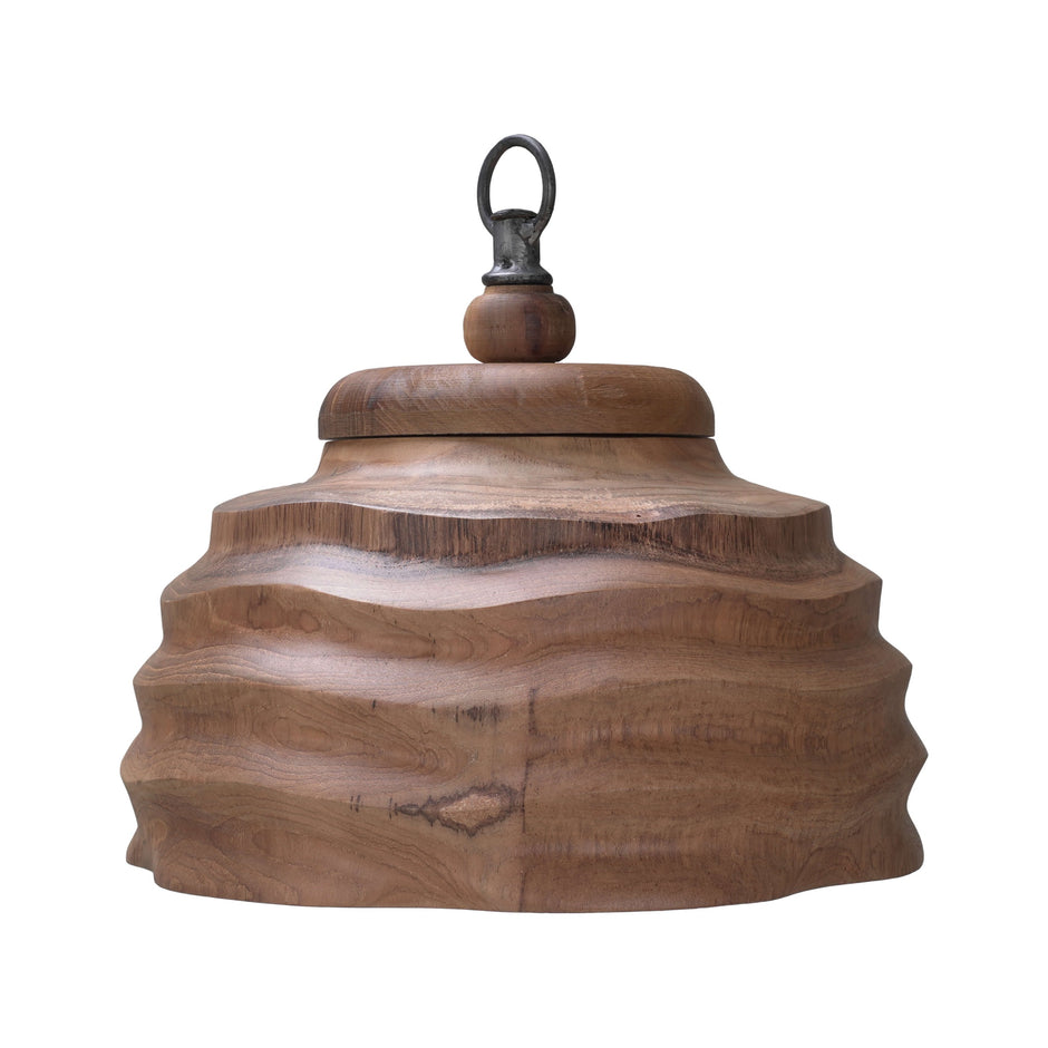 Bee House Pendant - Teak